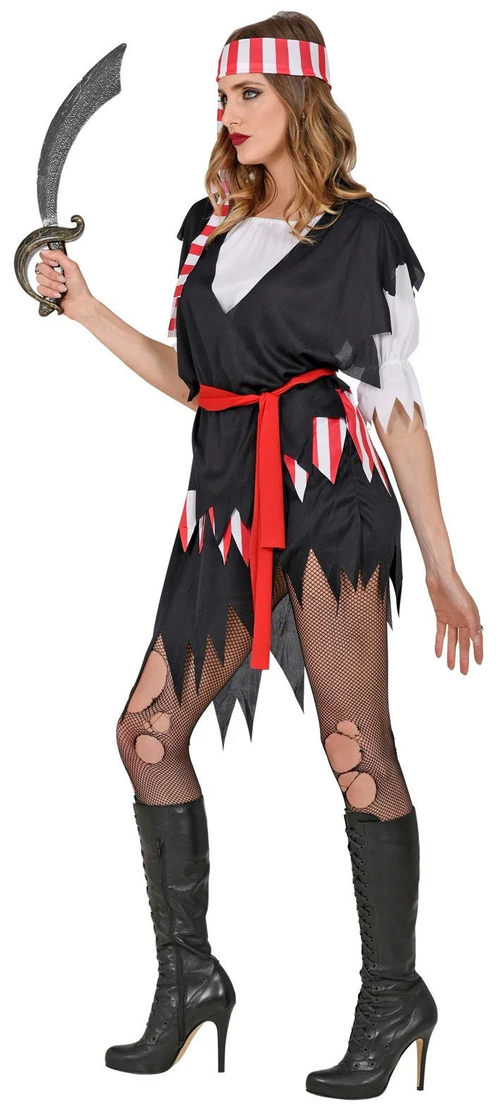 Disfraz de Pirata Corto para Mujer Piratas Widmann